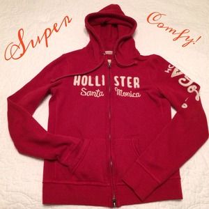 Hollister Zip Up Hoodie