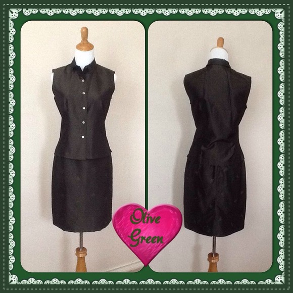 Casual Corner Silk Outfit