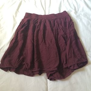 brandy Melville small red skirt