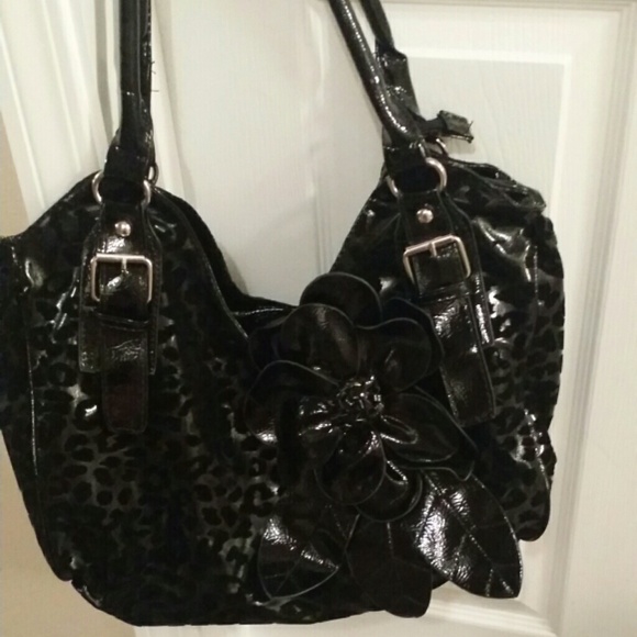 Black handbag