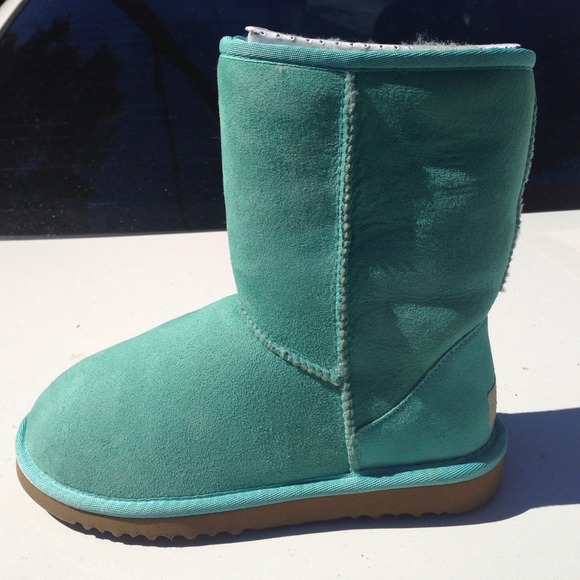 Aqua blue uggs