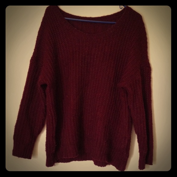 Maroon Sweater