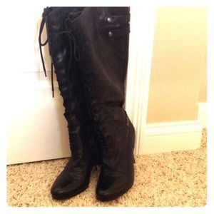 Gently used black Sam Edelman boots
