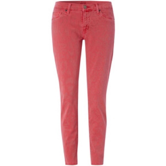 Hudson Krista Skinny Cropped Ankle Jeans