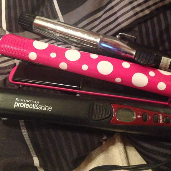 Hair straighteners & curling iron