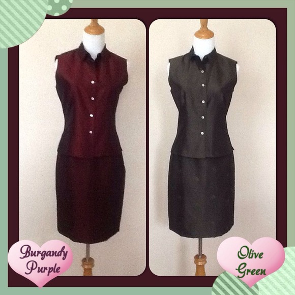 Two Silk Skirt Outfits