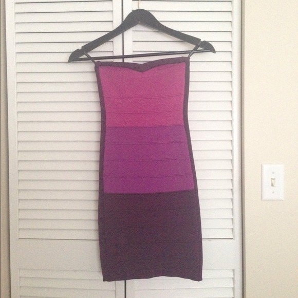 BEBE bandage dress