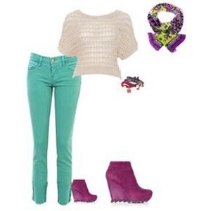 Current/Elliott The Beatnik Cropped Jean