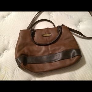 Brown Rosetti Purse