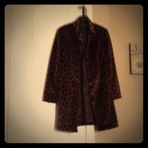 Awesome leopard print coat