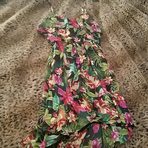 Multicolor Flower Dress