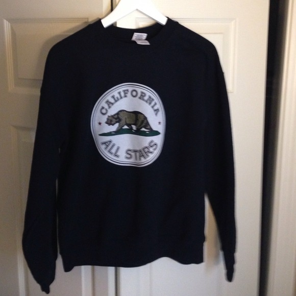 California all stars  crewnevk sweatshirt