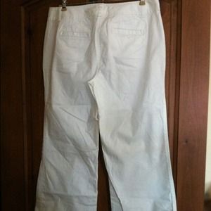 White Ann Taylor Loft pants