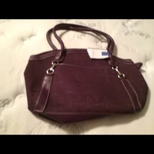 Purple purse