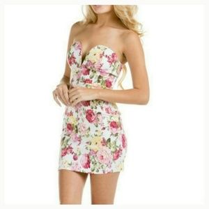 Nasty Gal floral dress