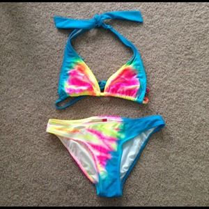 OP tie-dye bathing suit