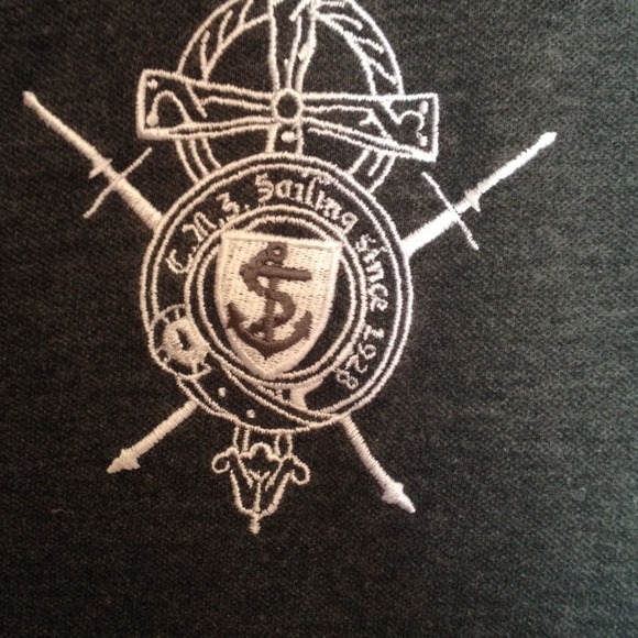 Preppy Grey Polo Dress - Picture 2 of 4