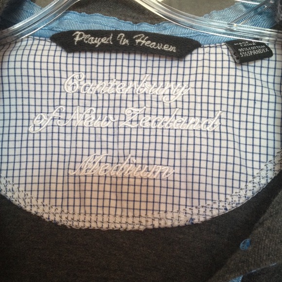 Preppy Grey Polo Dress - Picture 3 of 4