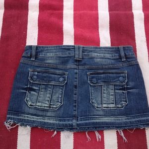 Milky Way denim skirt
