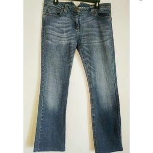 Burberry Light Wash Bootcut Jeans