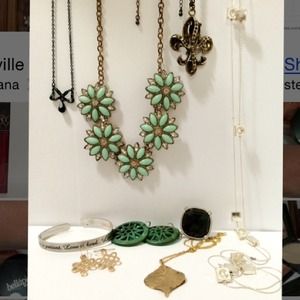 Statement jewelry lot 9 pieces