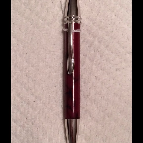 Hand crafted Pen. Red Jasper