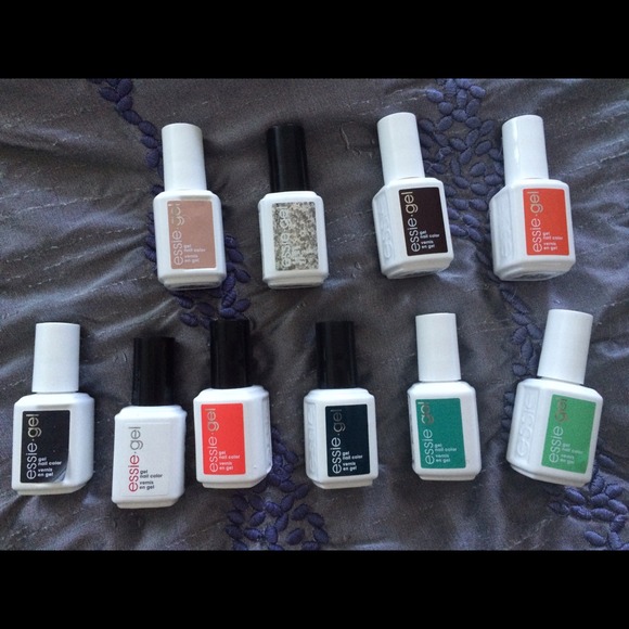 Lot of 10 Brand New Essie Gel polishes