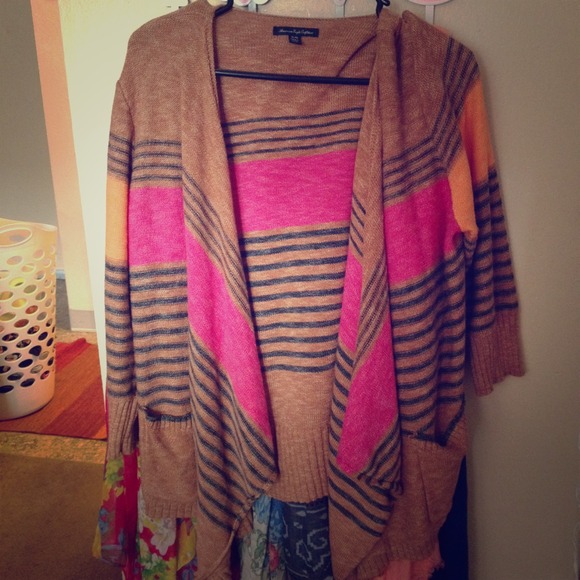 American eagle flowy striped sweater.