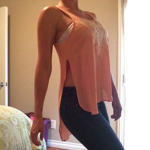 Peach Lush top