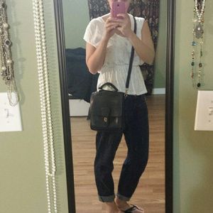 Vintage black Coach bag