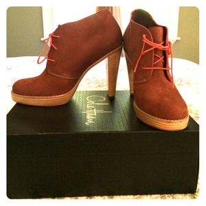 Cole Haan MARIELA AIR.CHUKKA SEQUOIA NUBUCK size 8