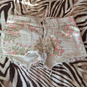 Floral shorts