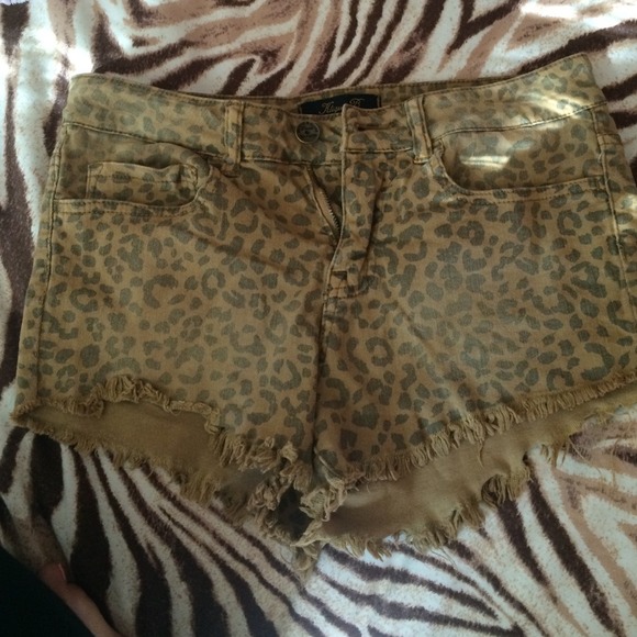 Cheetah shorts