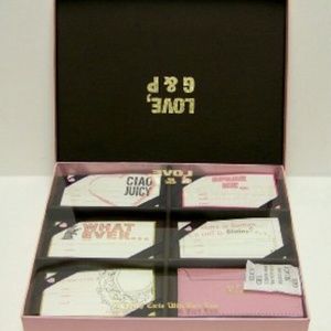 Juicy couture address cards 20 Plus leather holder