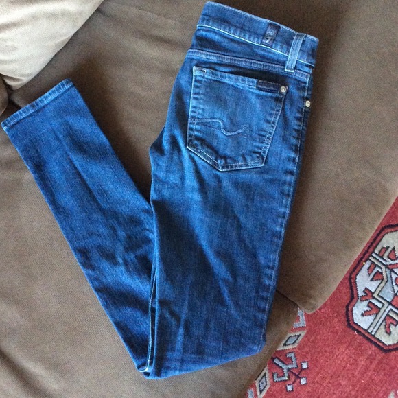 7 For All Mankind Roxanne Skinny Jean-Sz 27
