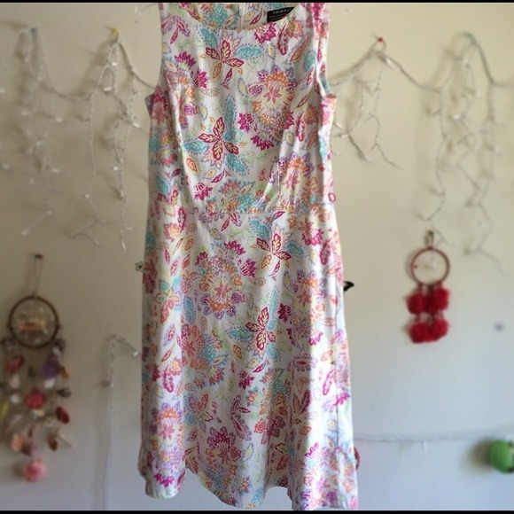 Bright Floral Dress
