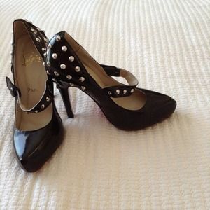 Sky high designer imposter Mary Janes