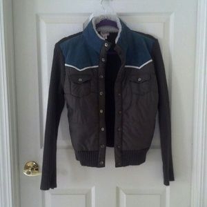Mossimo Aviator-Style Jacket