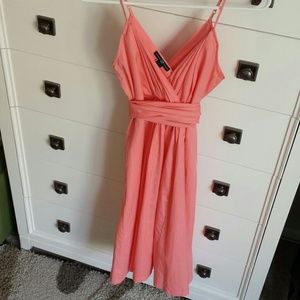 NWT! Gap Pastel Coral Pink Dress