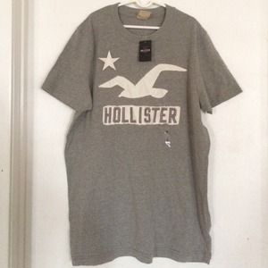 Hollister shirt , muscle fit .