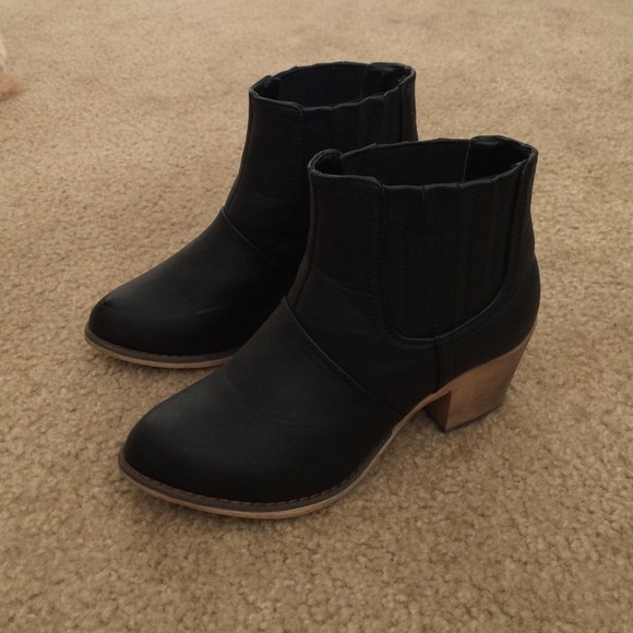 Black booties