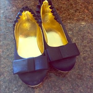 Gap blue velvet kids shoes