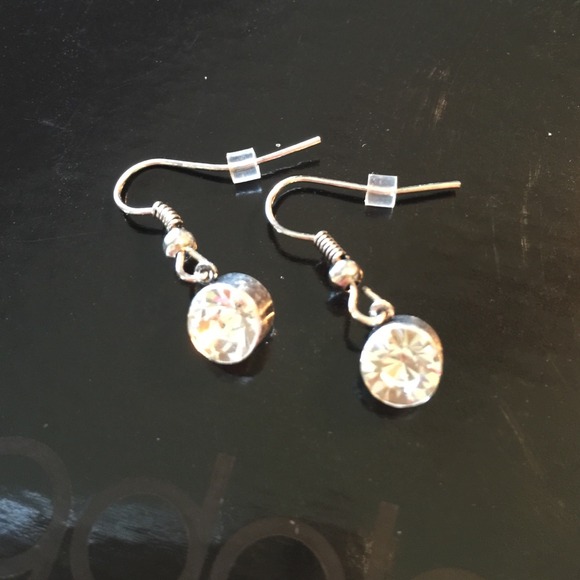 Jewelry - New "Diamond" Stud Dangling Earrings