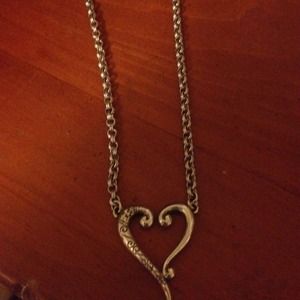 ***HOLD****Brighton silver heart necklace