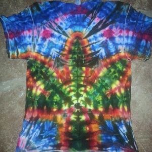 Authentic Tye Dyed T Shirt
