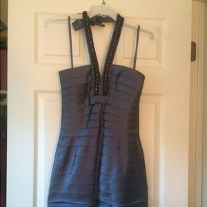 BCBG MaxAzaria Tiered Cocktail Dress - price lower