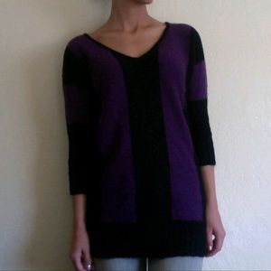 Purple Stripe Sweater