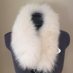 Rabbit fur scarf