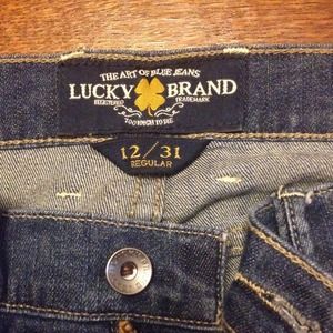 Lucky brand jeans.