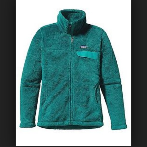 Fuzzy patagonia re-tool full zip Tobago Blue W's L